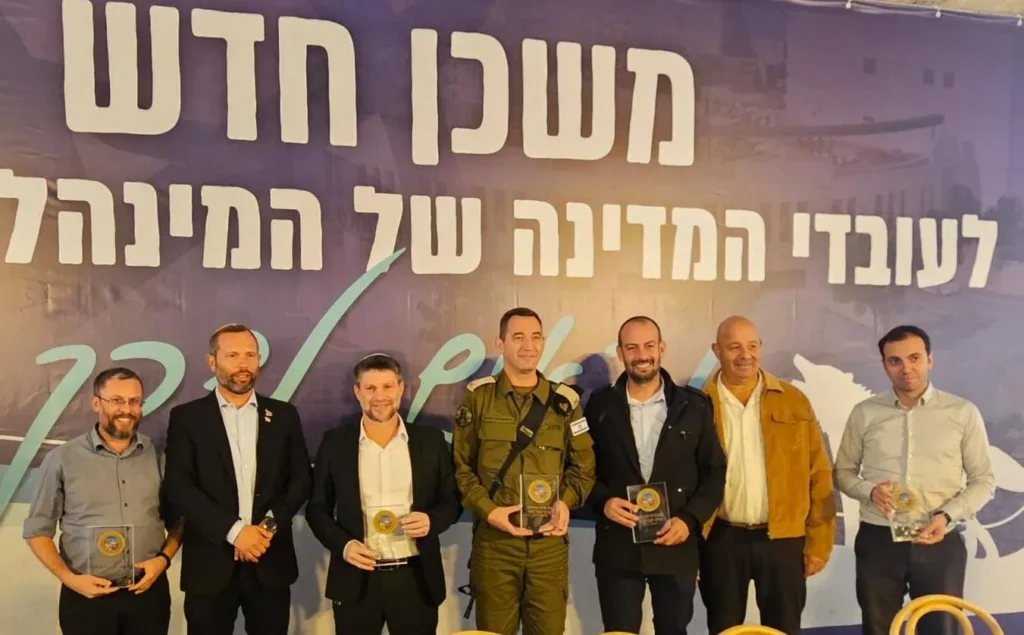 טקס פתיחת המבנה החדש של המנהל האזרחי