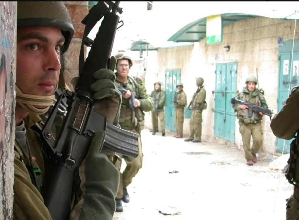 לחומי צה''ל בפעילות בבית לחם