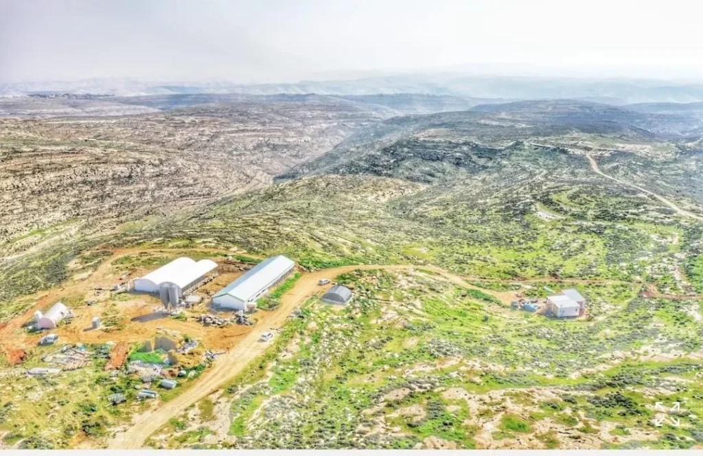 החוות ביהודה ושומרון