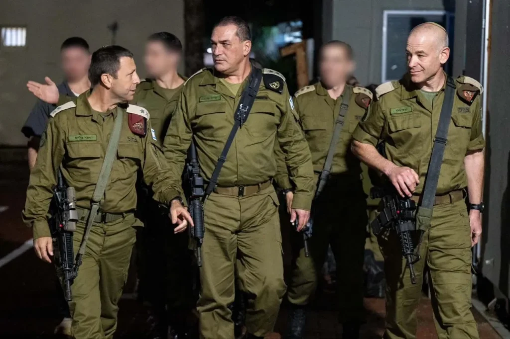 הרמטכל בהערכת מצב בחטמ"ר מנשה