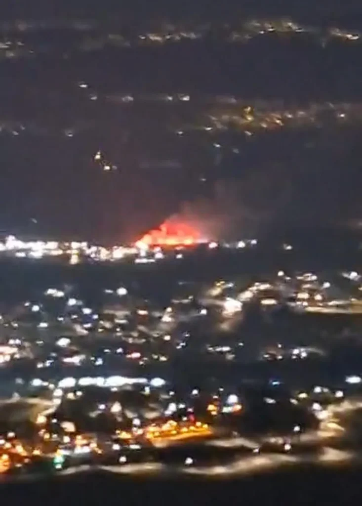 השריפה בירחו