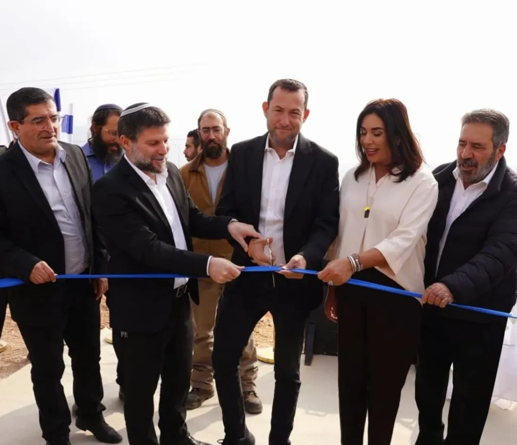 פתיחת כביש חדש ביו"ש