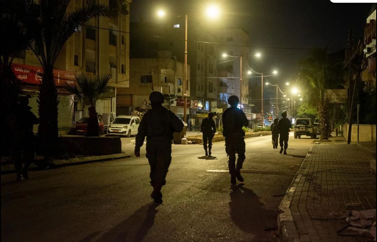 פעילות כוחות צנחנים ביהודה ושומרון