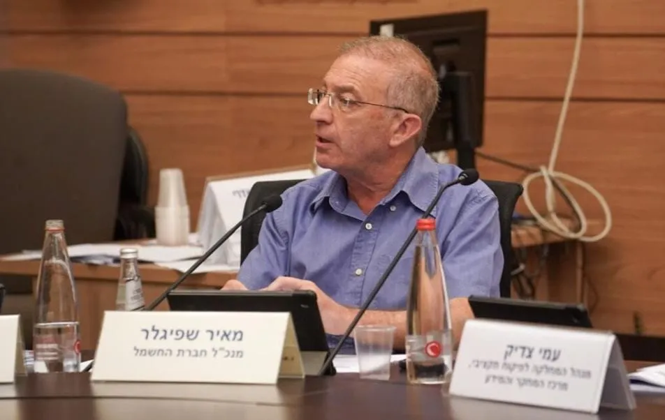 מנכ"ל חברת החשמל מאיר שפיגלר