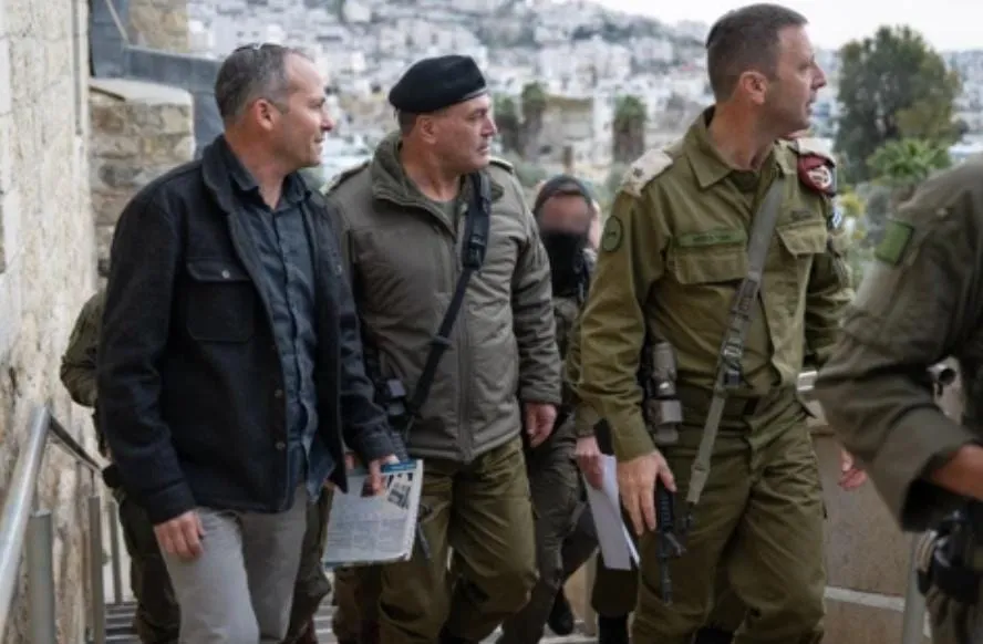 הרמטכל בביקור בחברון