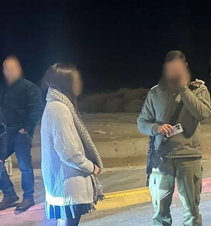 הצעירה אחרי החילוץ מיריחו