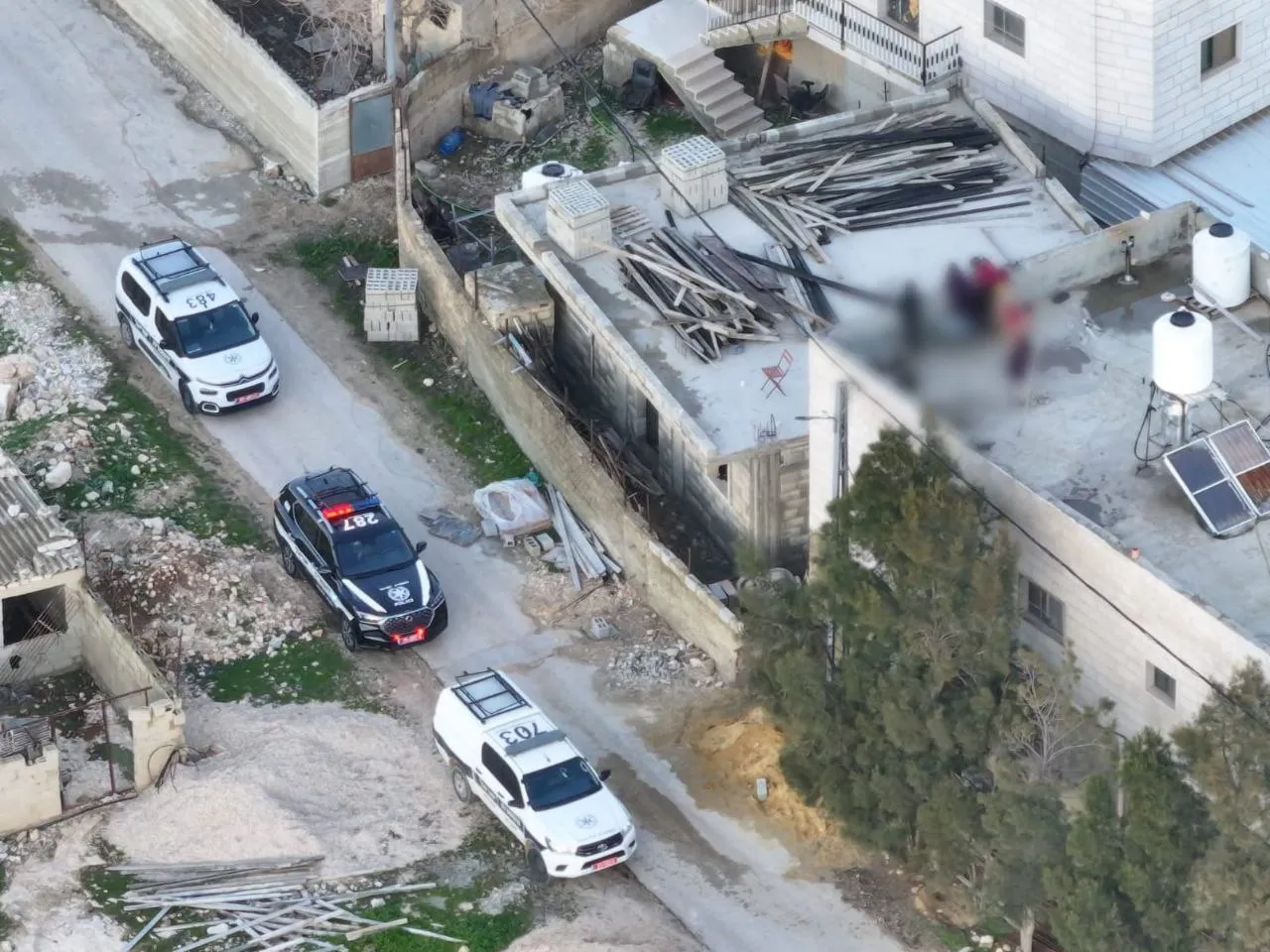 מעצר החשודים במעשה