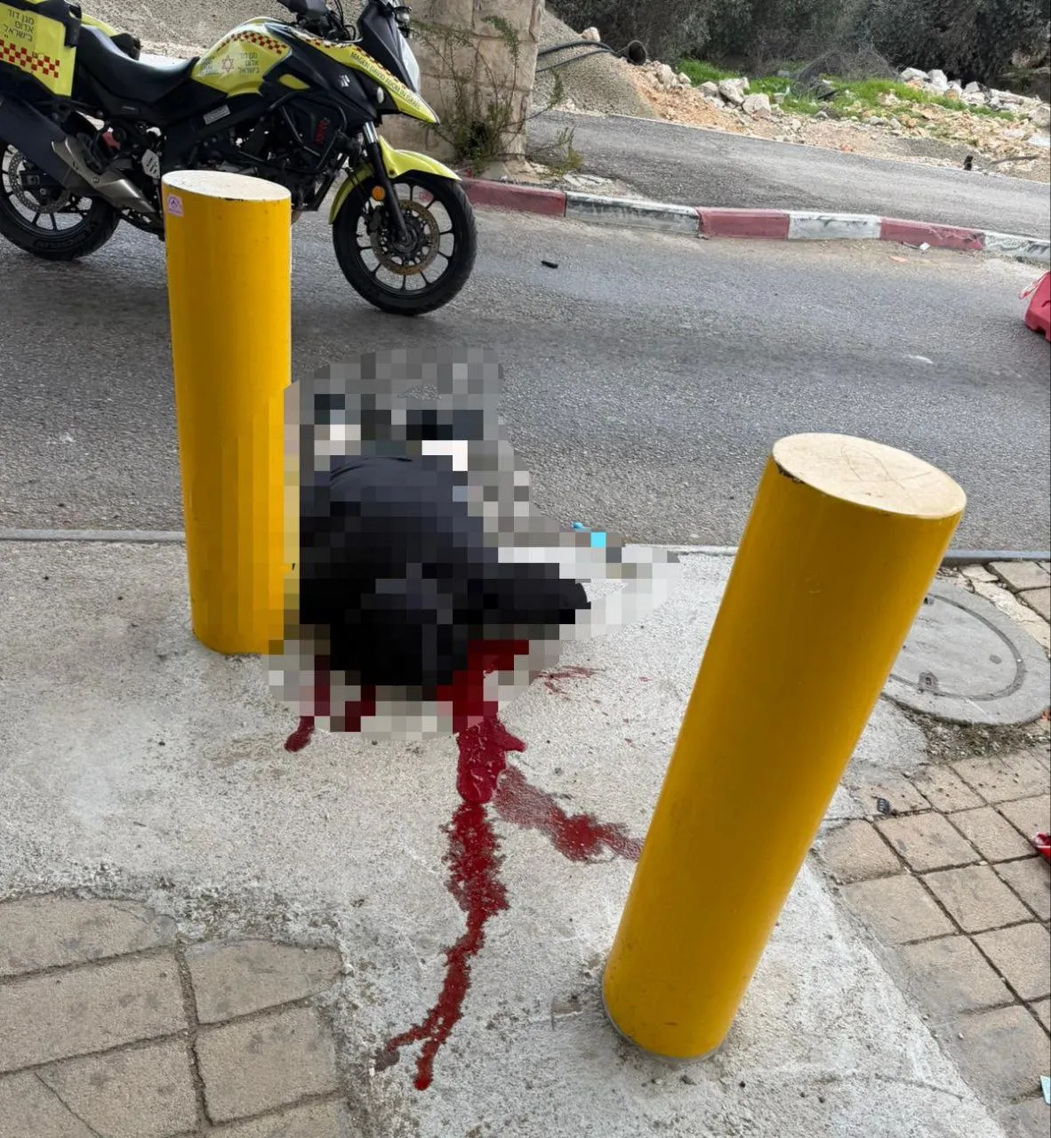 המחבל מנוטרל אחרי הפיגוע