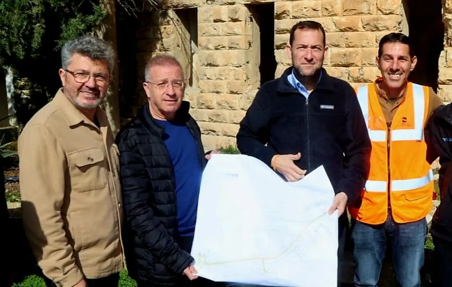 מנכ״ל חברת החשמל בביקור בשא נור