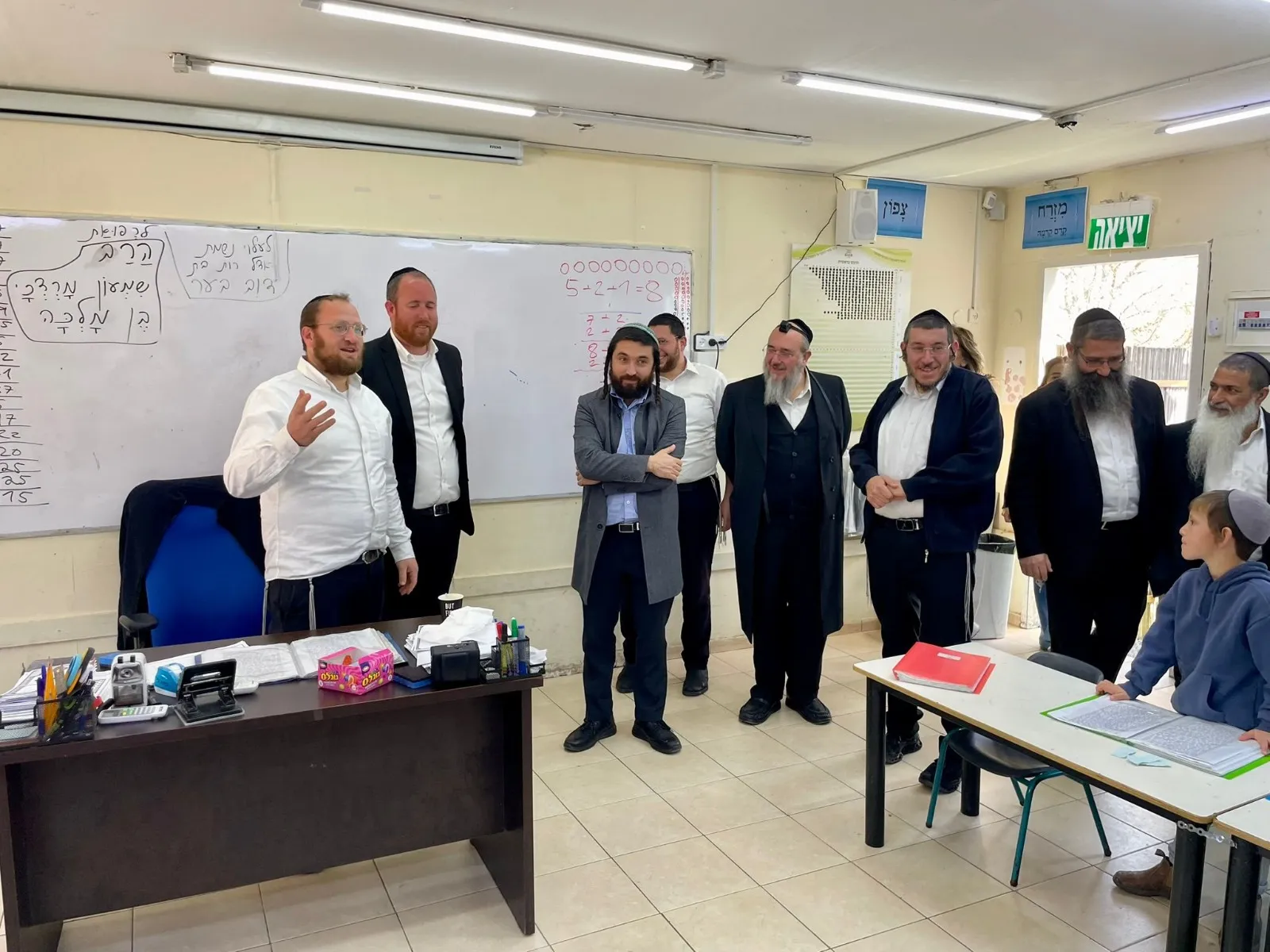 יו"ר וועדת החינוך בסיור במועצה