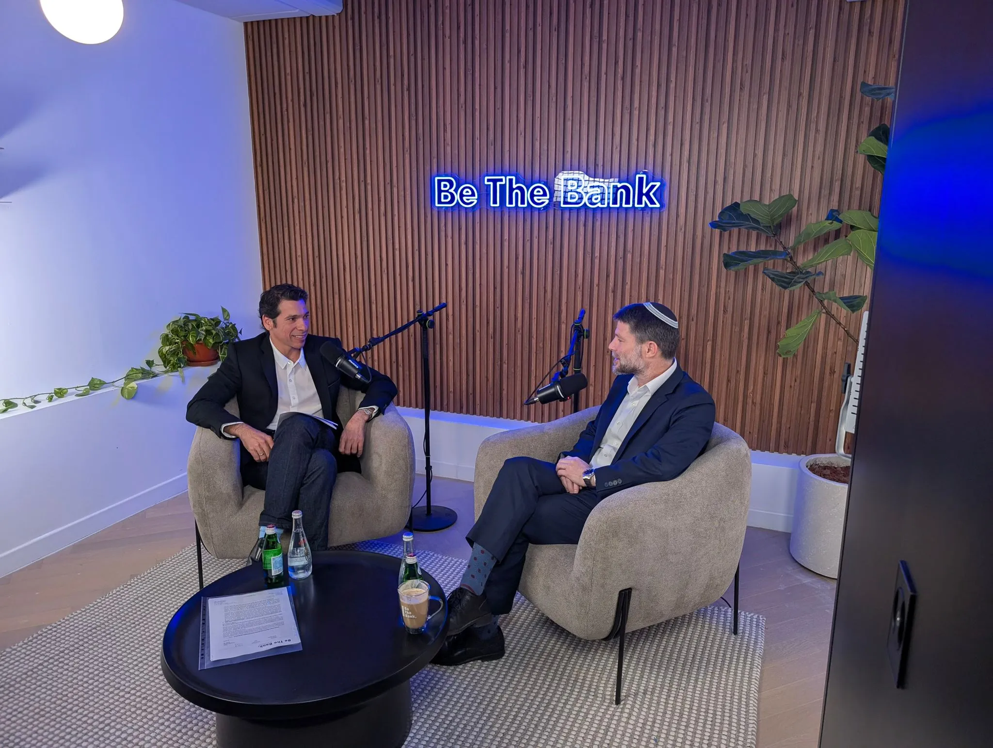 השר סמוטריץ בראיון לפודקאסט של חברת BTB