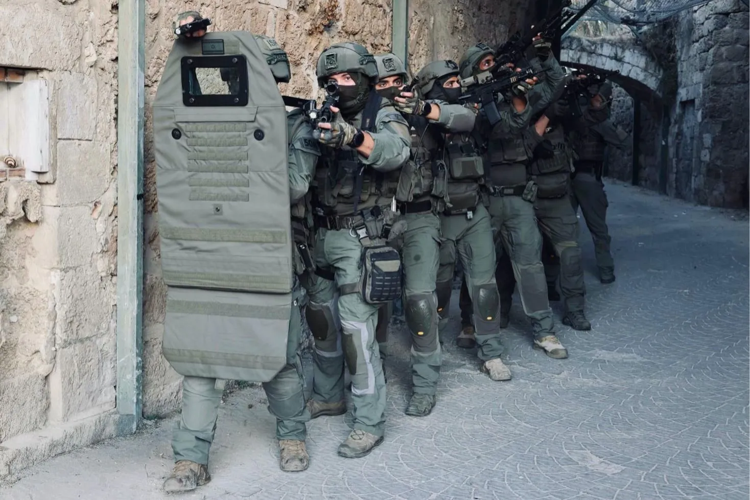 חיילי מג"ב בפעילות