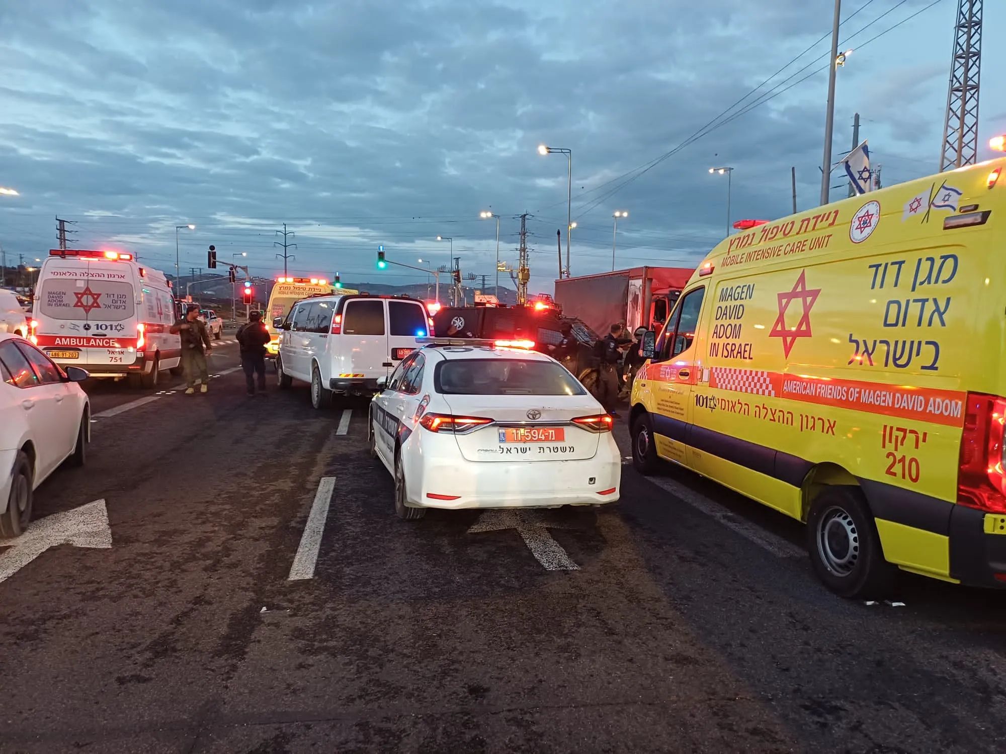 תיעוד מזירת האירוע