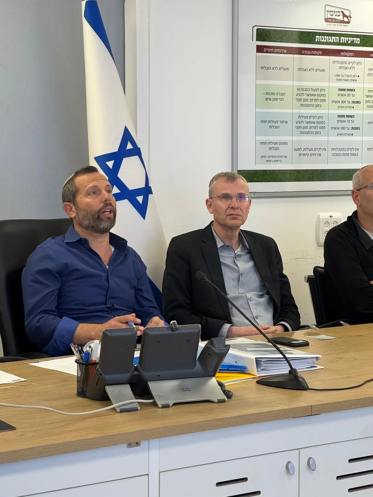 השר יריב לוין בביקור במועצת בנימין