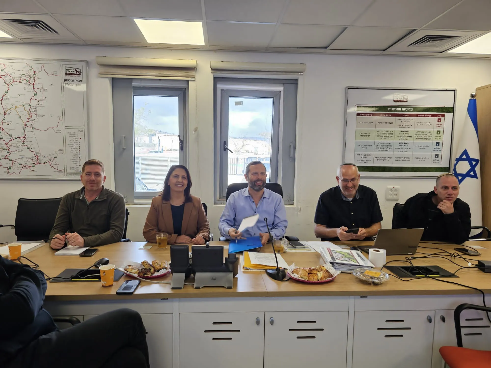 השרה גמליאל בביקור במועצת בנימין