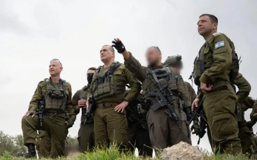 הרמטכ"ל בביקור בפיקוד מרכז