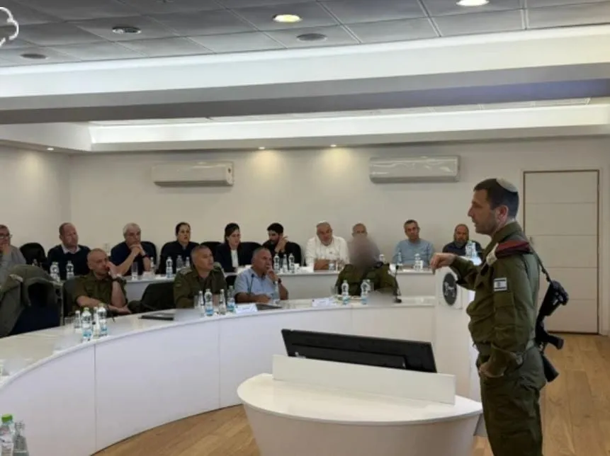 אלוף הפיקוד לראשי הרשויות: "לא מגיבים לטרור - מכריעים אותו"