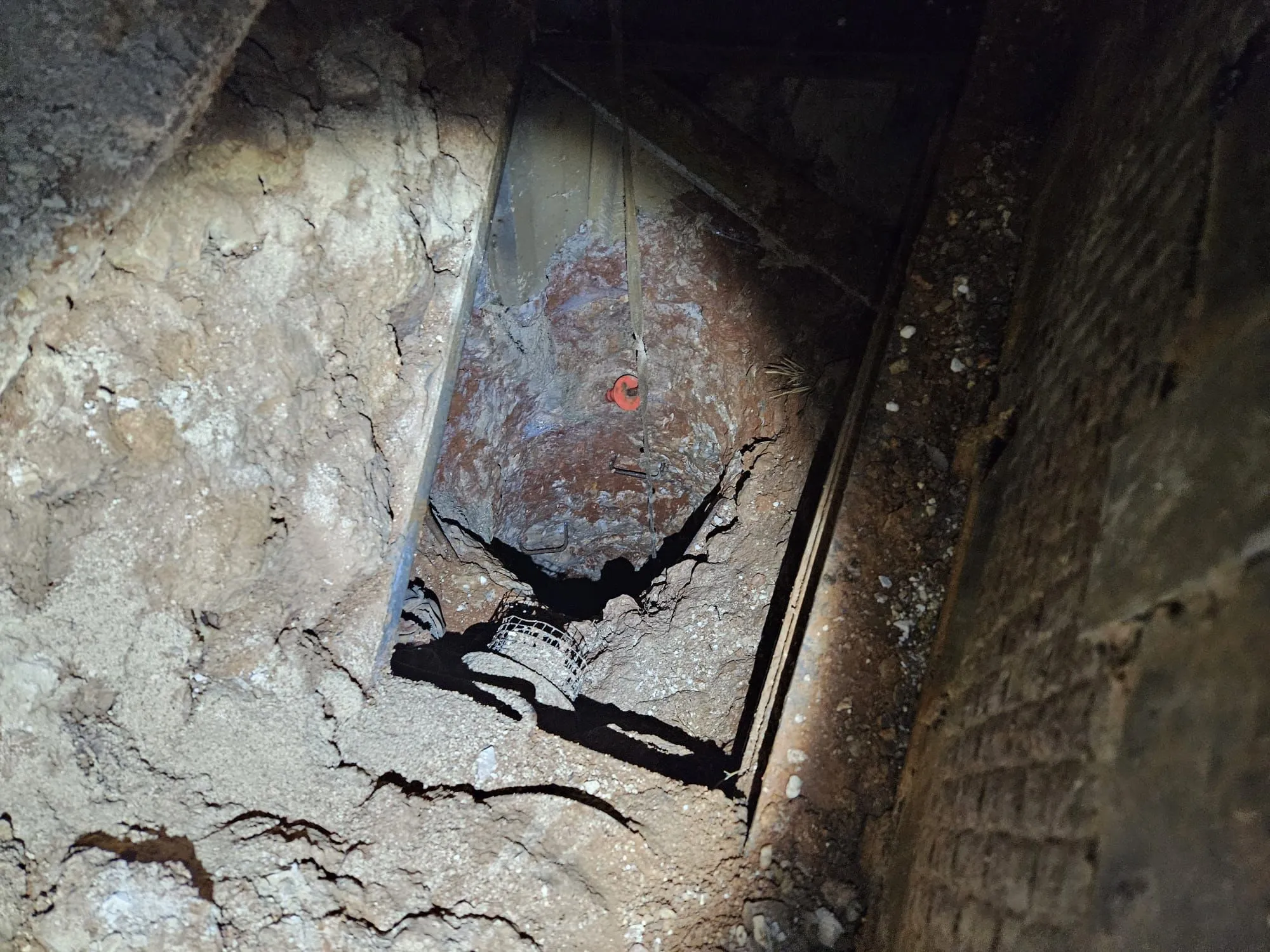 המנהרה שנחפרה על ידי המחבלים