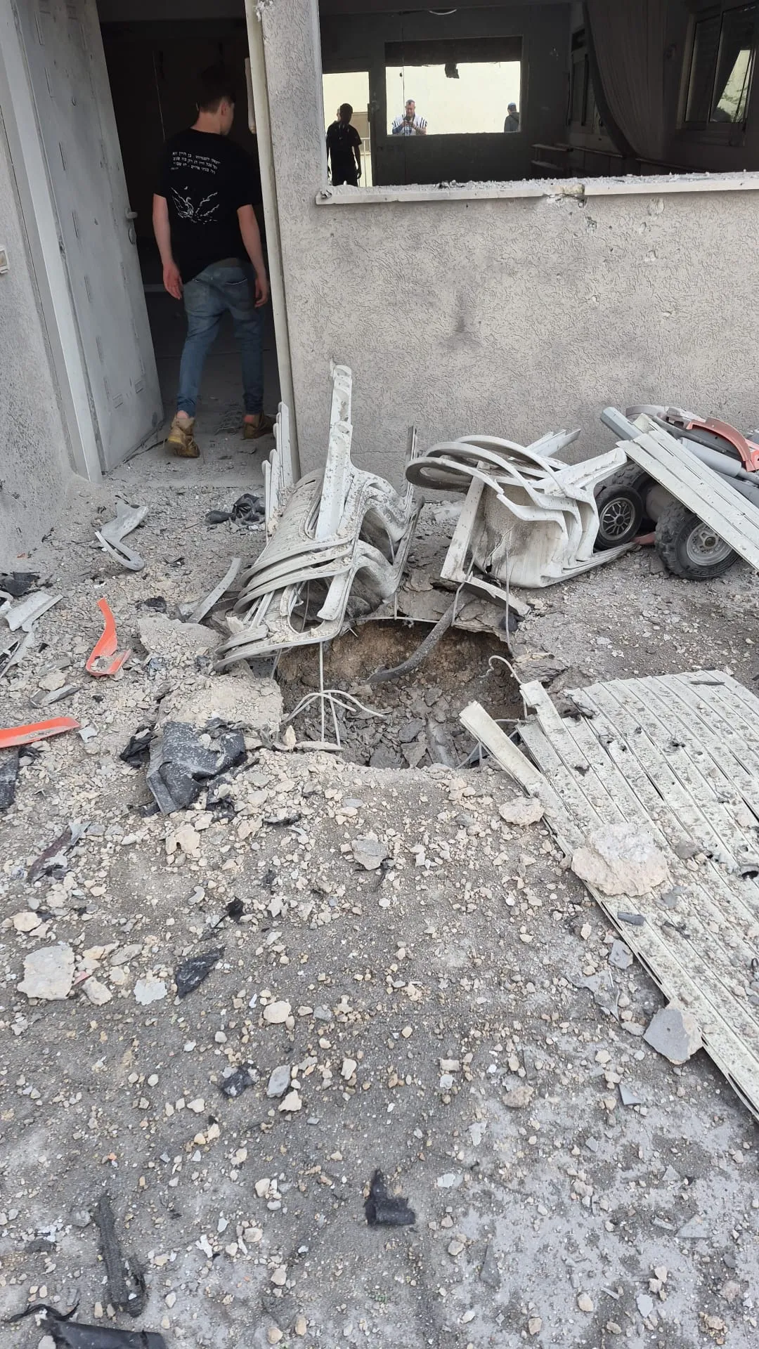 פגיעות ישירות בשני יישובים בשומרון במטחים הבוקר