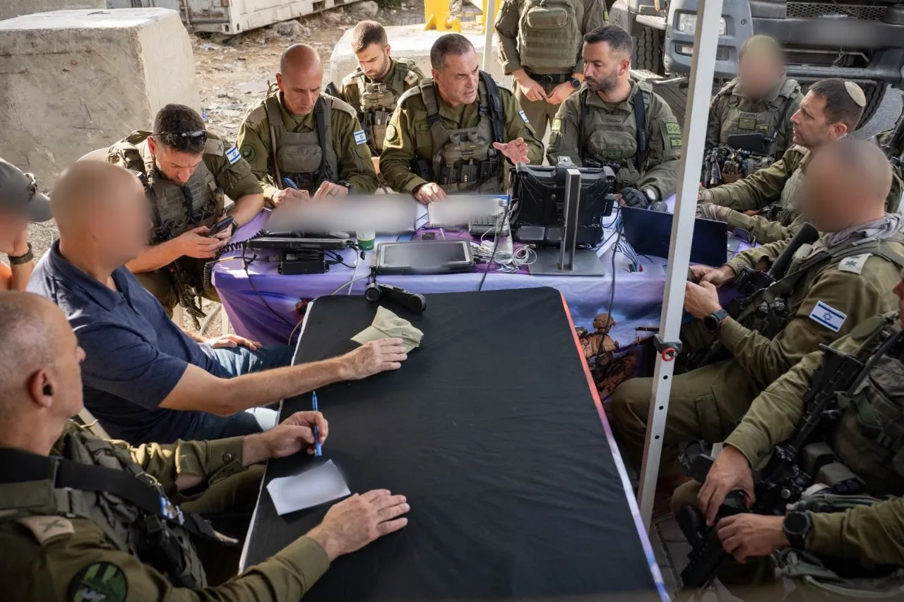 הרמטכל בהערכת מצב בזירת הפיגוע בצומת יהודה