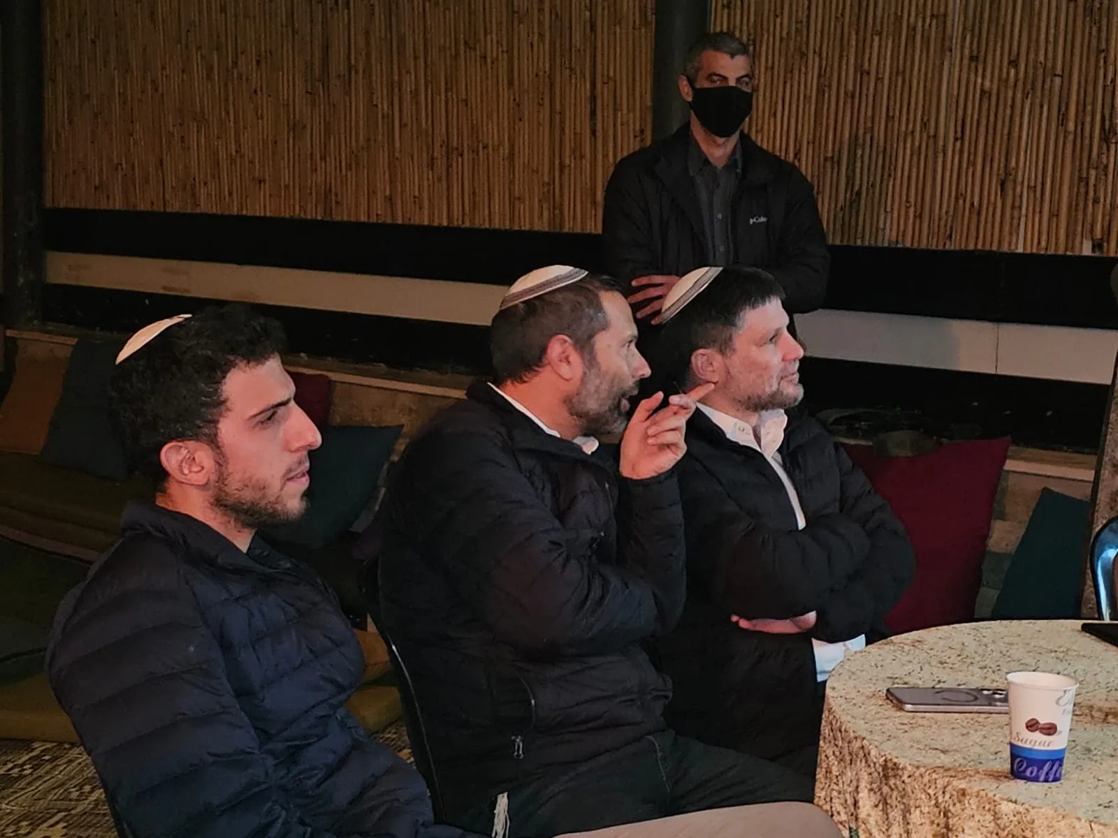סמוטריץ' ועשראל גנץ באש קודש 