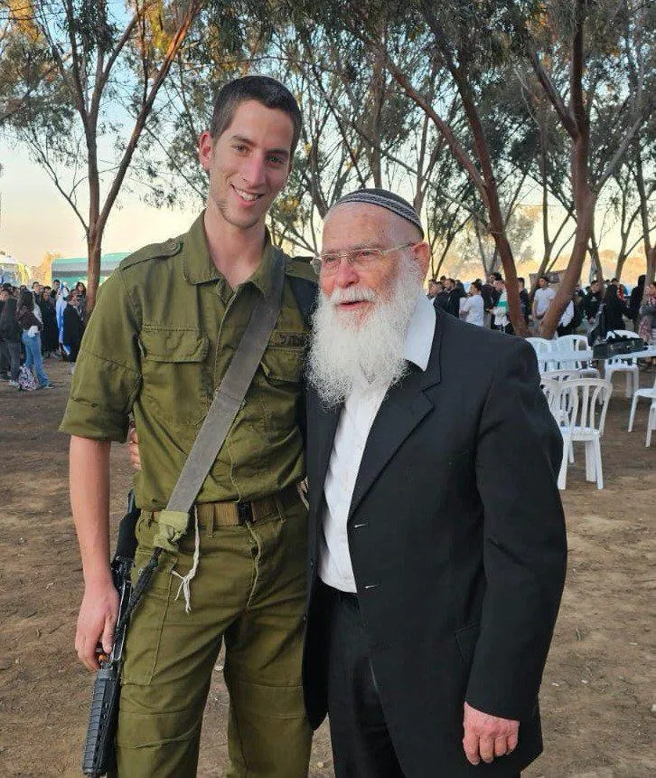 הרב אליקים לבנון עם מתי פרל ז''ל