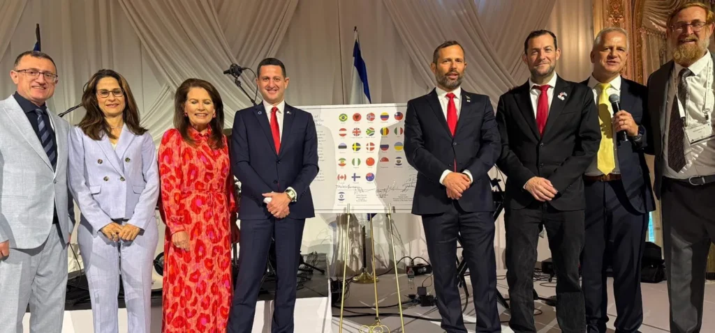 ראשי מועצות ישע בביקור בארצות הברית