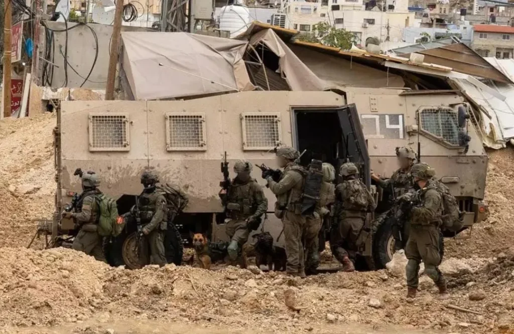 חיילי צהל בפעילות בטולכרם