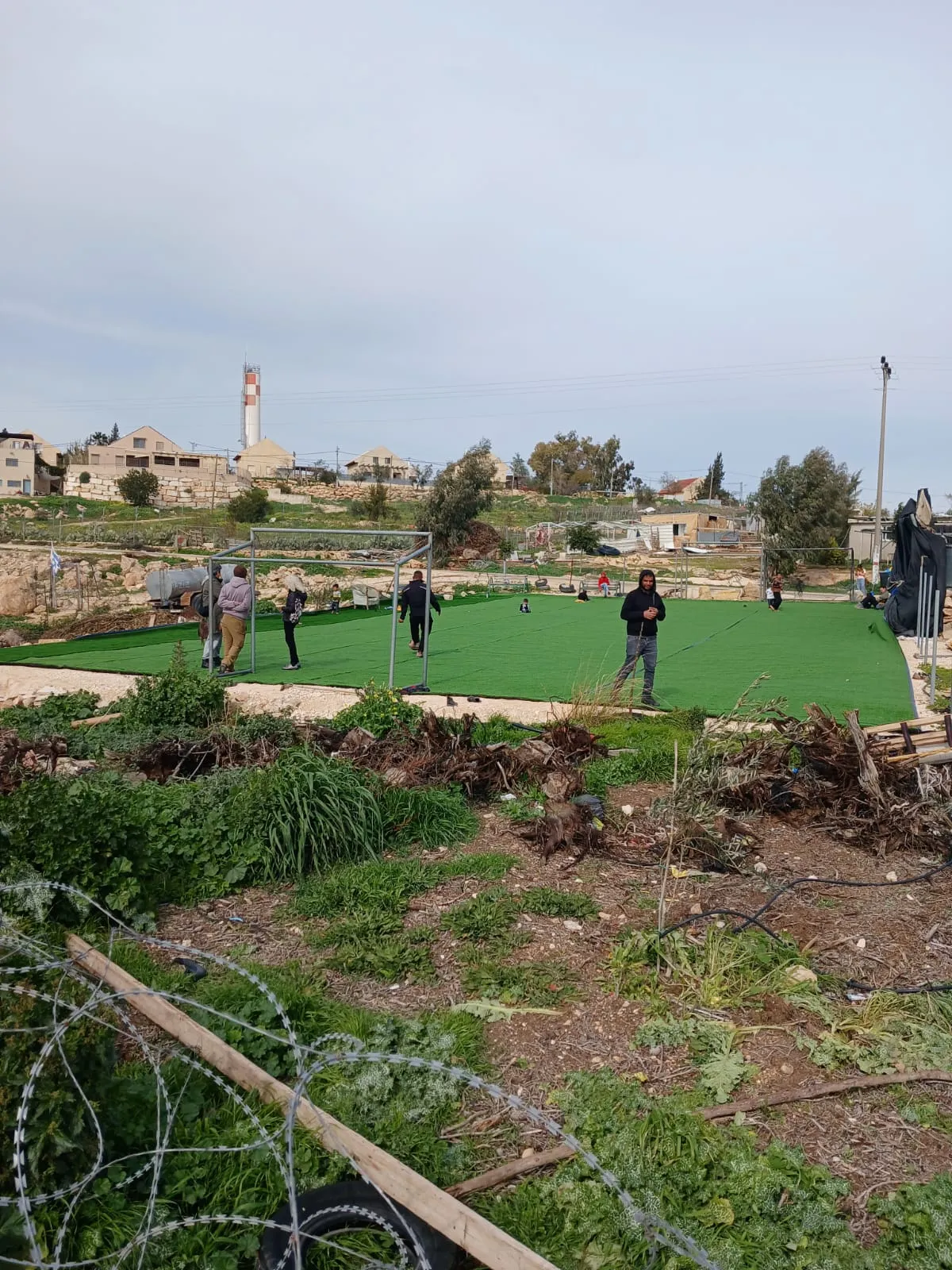 סוף להשתלטות הפלסטינית - צו הריסה למגרש הפיראטי ליד כרמל