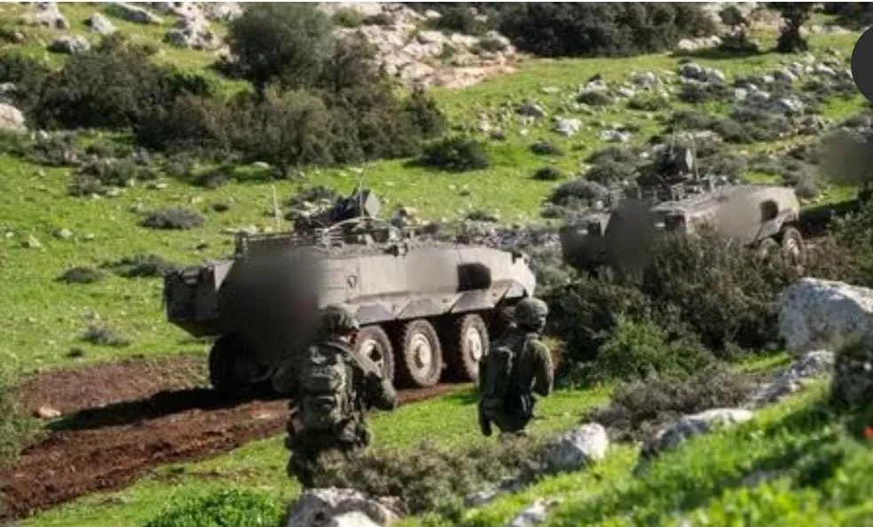 נגמש האיתן בפעילות ביהודה ושומרון