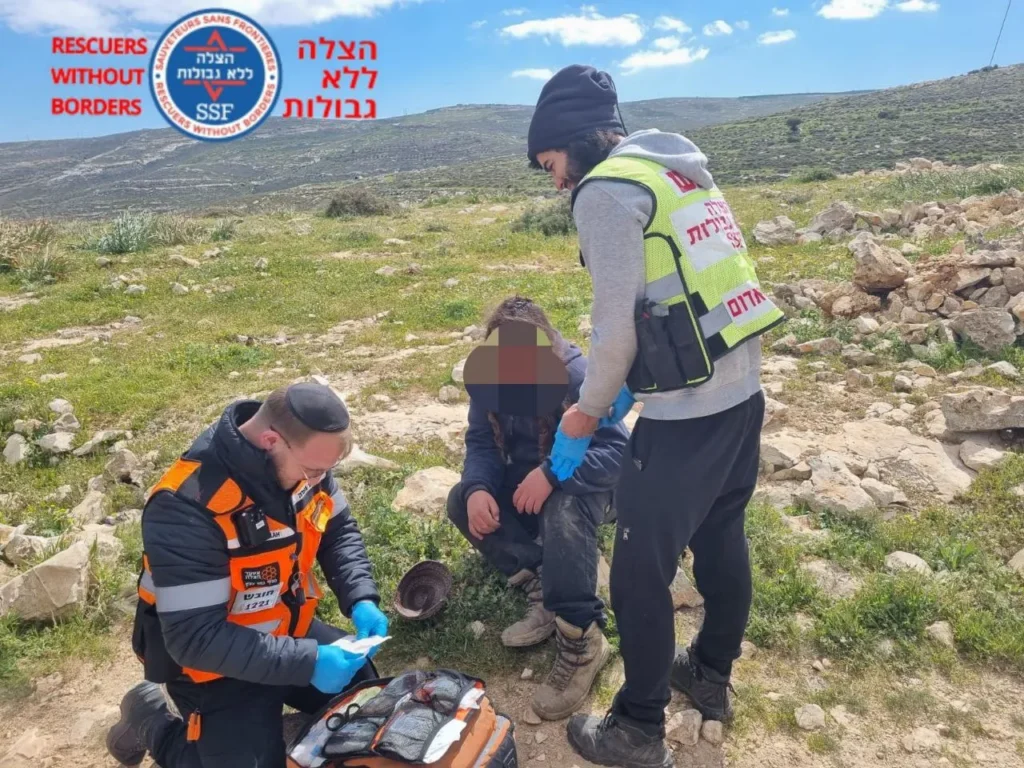 הפצועים היהודים שהותקפו על ידי הערבים