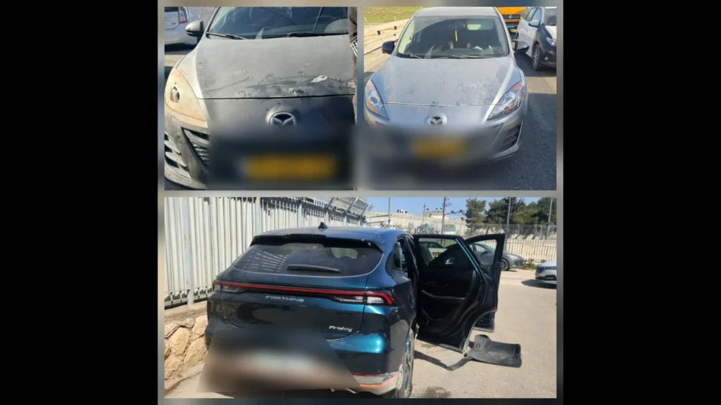 הרכבים שנתפסו על ידי המשטרה