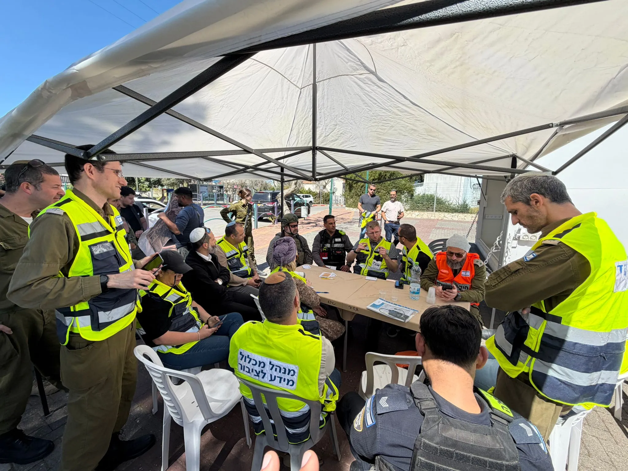 התרגיל המשותף בקרני שומרון של כלל כוחות הביטחון