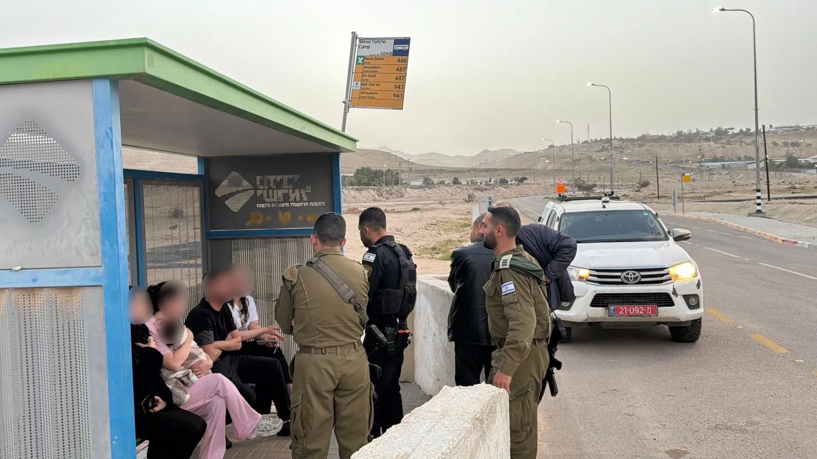 במהלך השבת שלוש נשים ופעוטה חולצו מיריחו