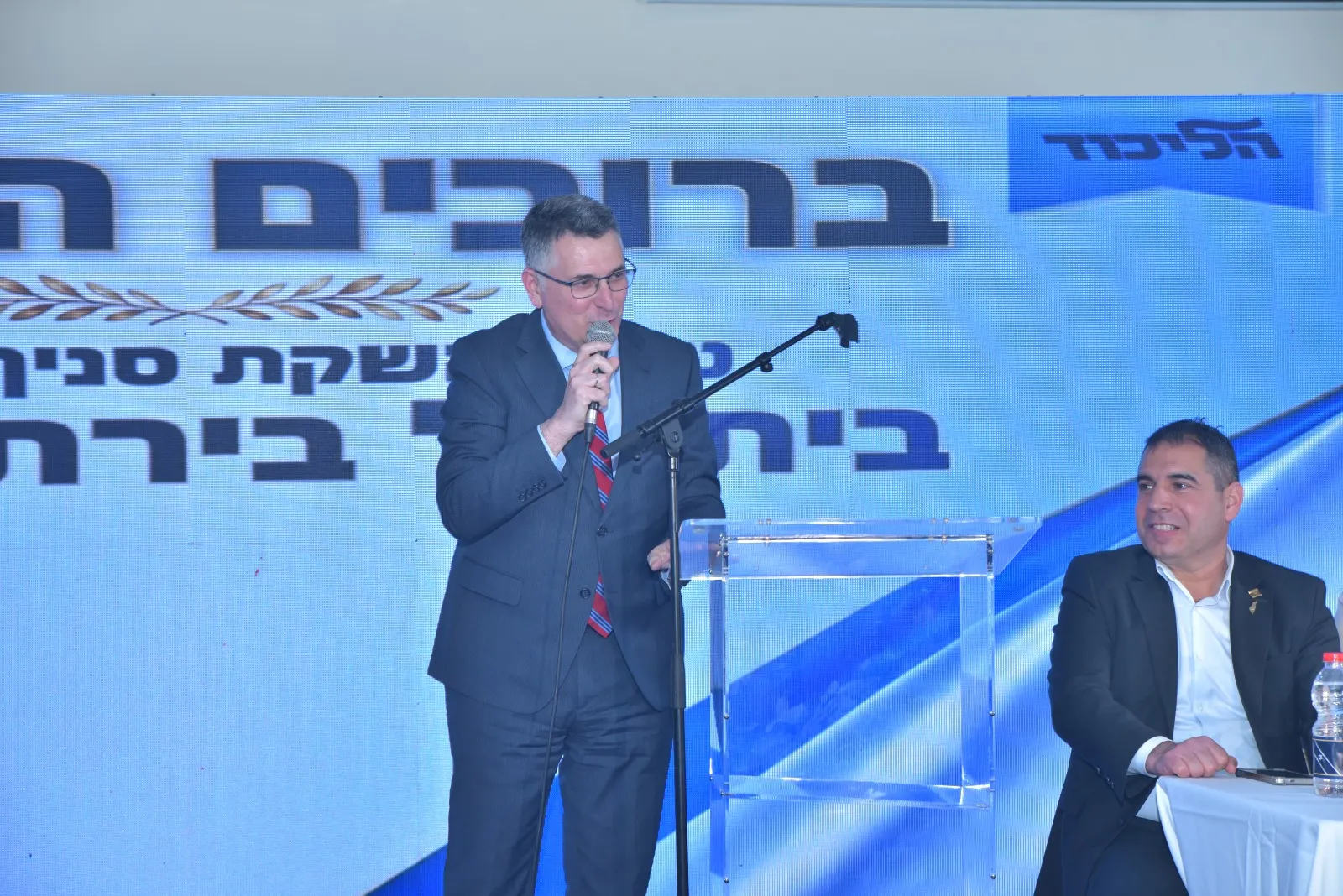 שר החוץ גדעון סער באירוע 