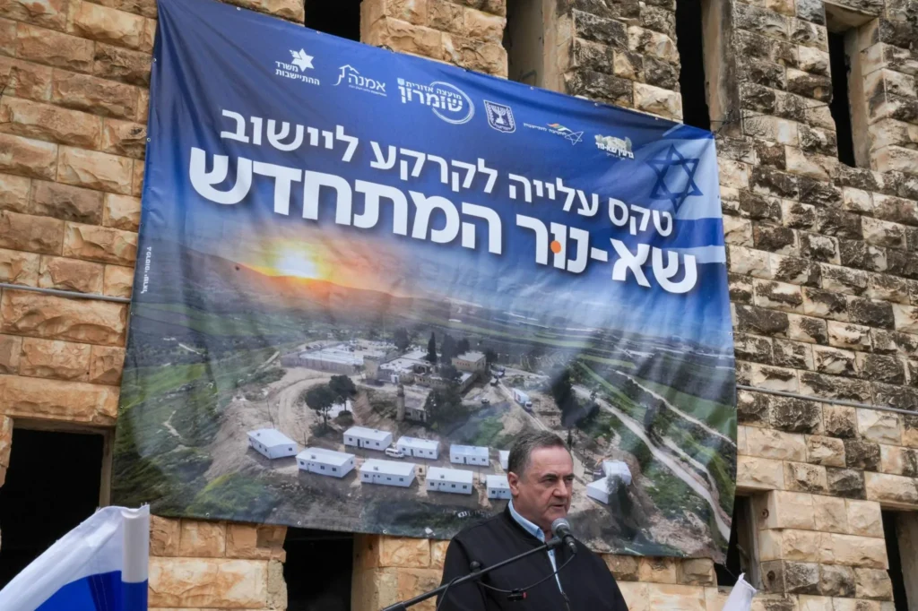 השר כ"ץ בשא-נור: 350 מיליון ש"ח לחיזוק ההתיישבות והחוות