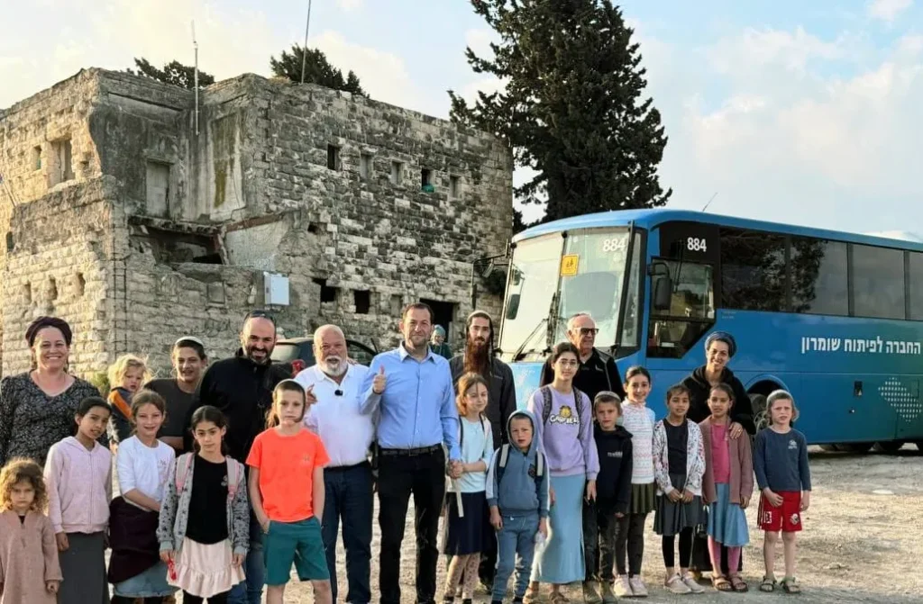 סגירת מעגל היסטורית: הסעות התלמידים חזרו לשא-נור