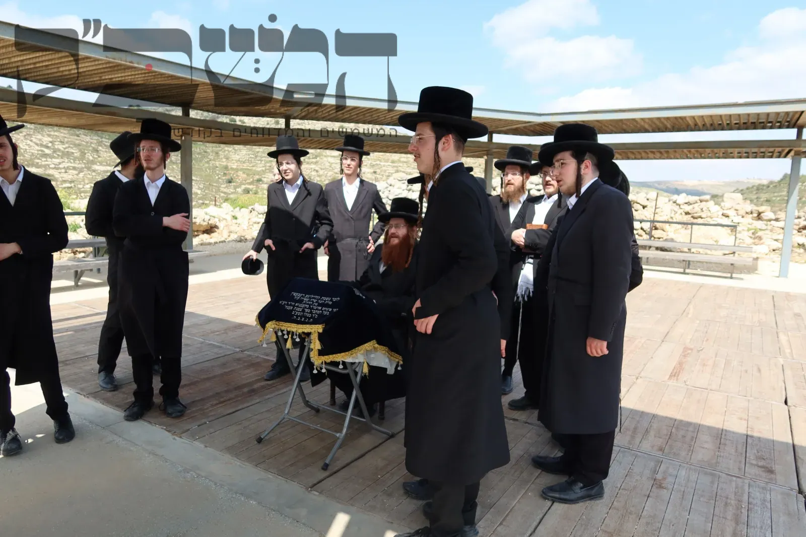 האדמו"קר מקאליב ביקר בשילה: "מקום שבו התפללה חנה"