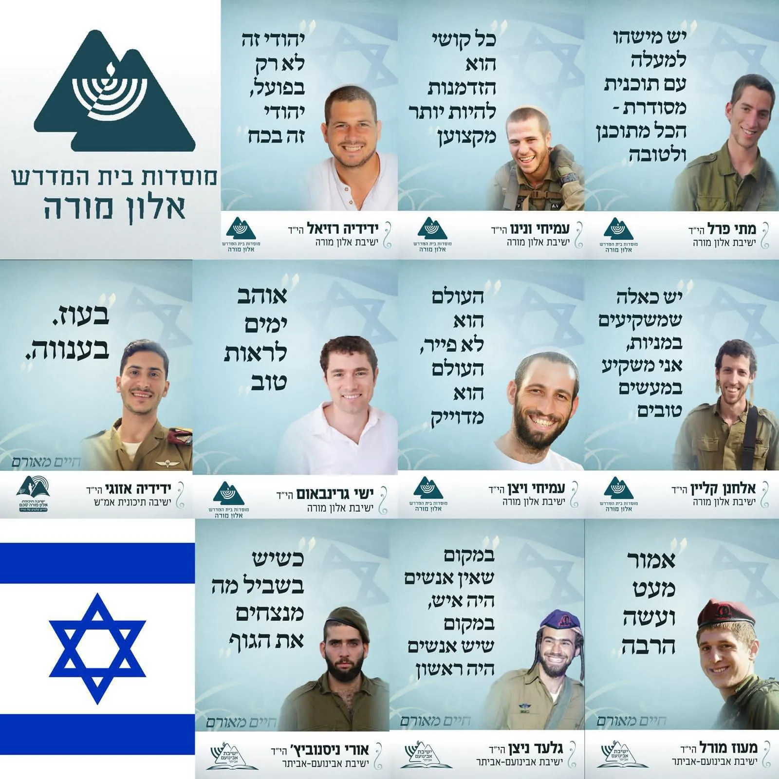 המשפטים של נופלי ישיבת אלון מורה 