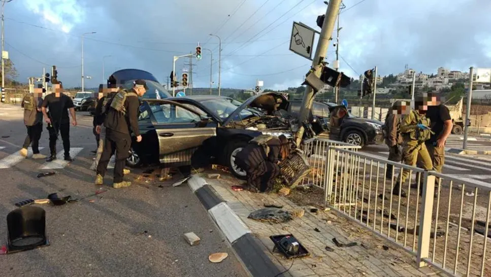 רכב אבטחת שרים היה מעורב בתאונה קטלנית בהר חברון
