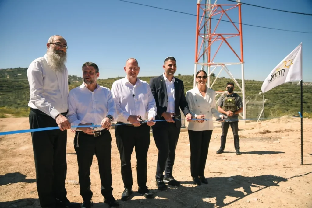 נחנך תורן התקשורת שיזניק את קדומים ל-20 אלף תושבים