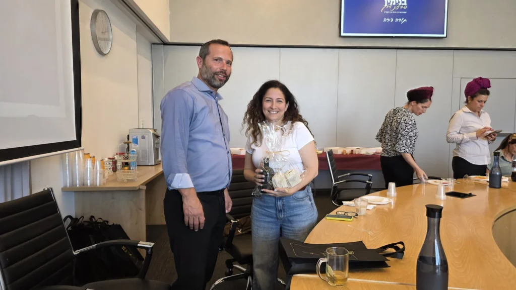 הנהלת מועצת אשכול בביקור מקצועי בבנימין