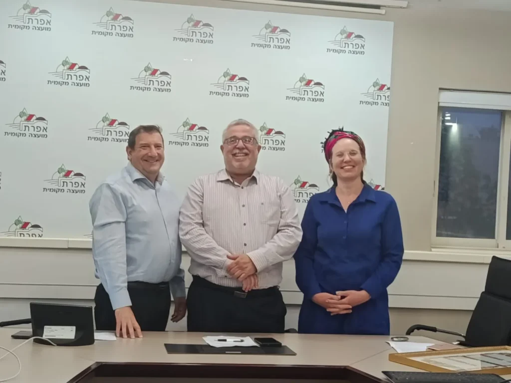 ראש מועצה דתית חדש לאפרת: הרב דוד מרקוס נבחר לתפקיד
