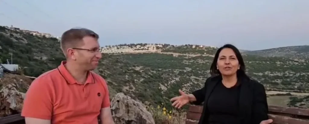תנופה בשומרון - השרה גמליאל וראש המועצה קוזניץ בסיור בקרנ"ש