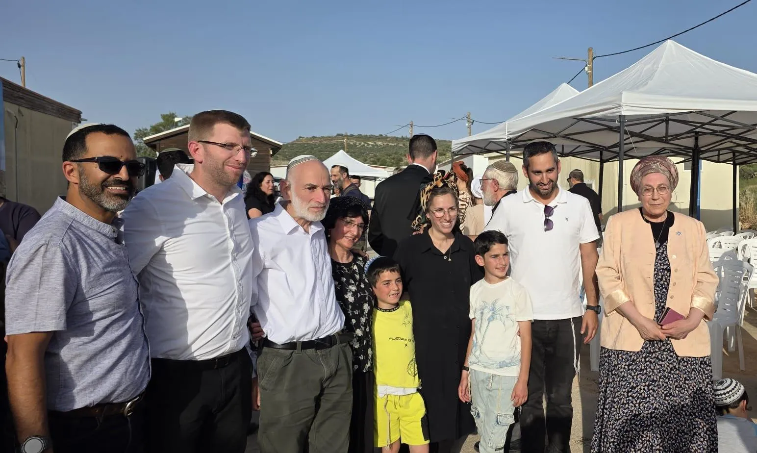 נחנכה שכונת 'אבני אלעד' בקרני שומרון: "תשובה ציונית הולמת"
