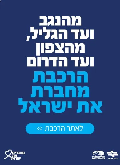 באנר מרובע רכבת ישראל