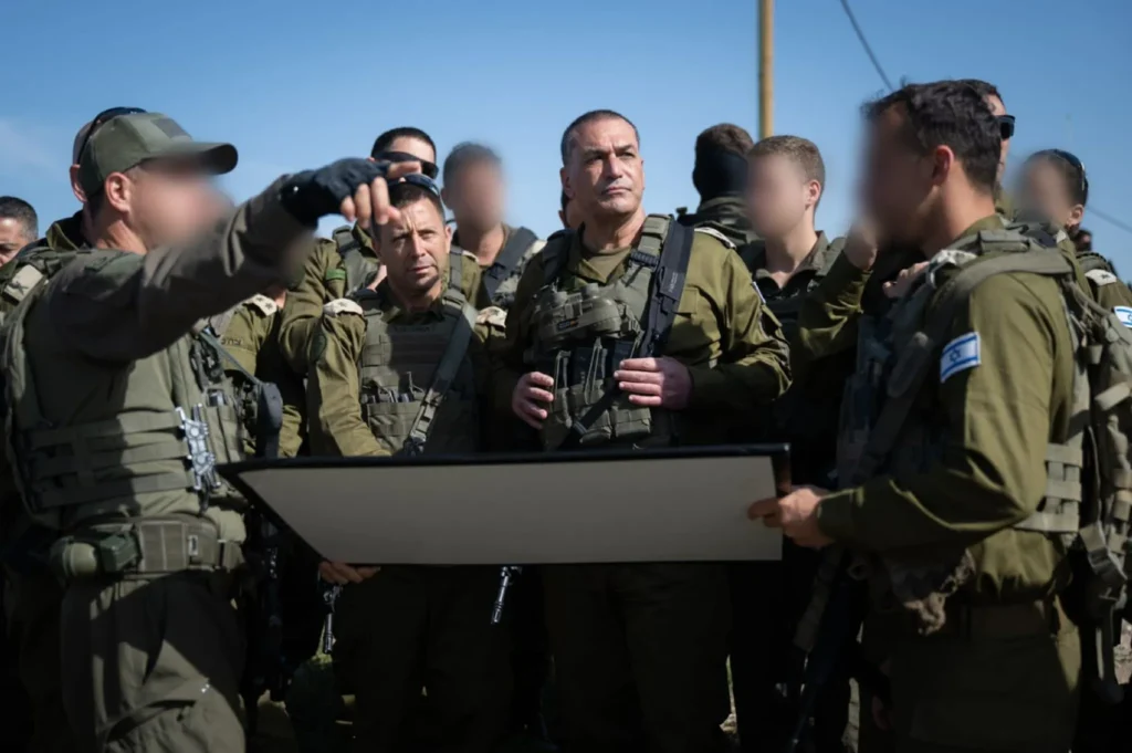 הרמטכ"ל בצפון השומרון: "ערוכים ללחימה מיו"ש ועד טהראן"