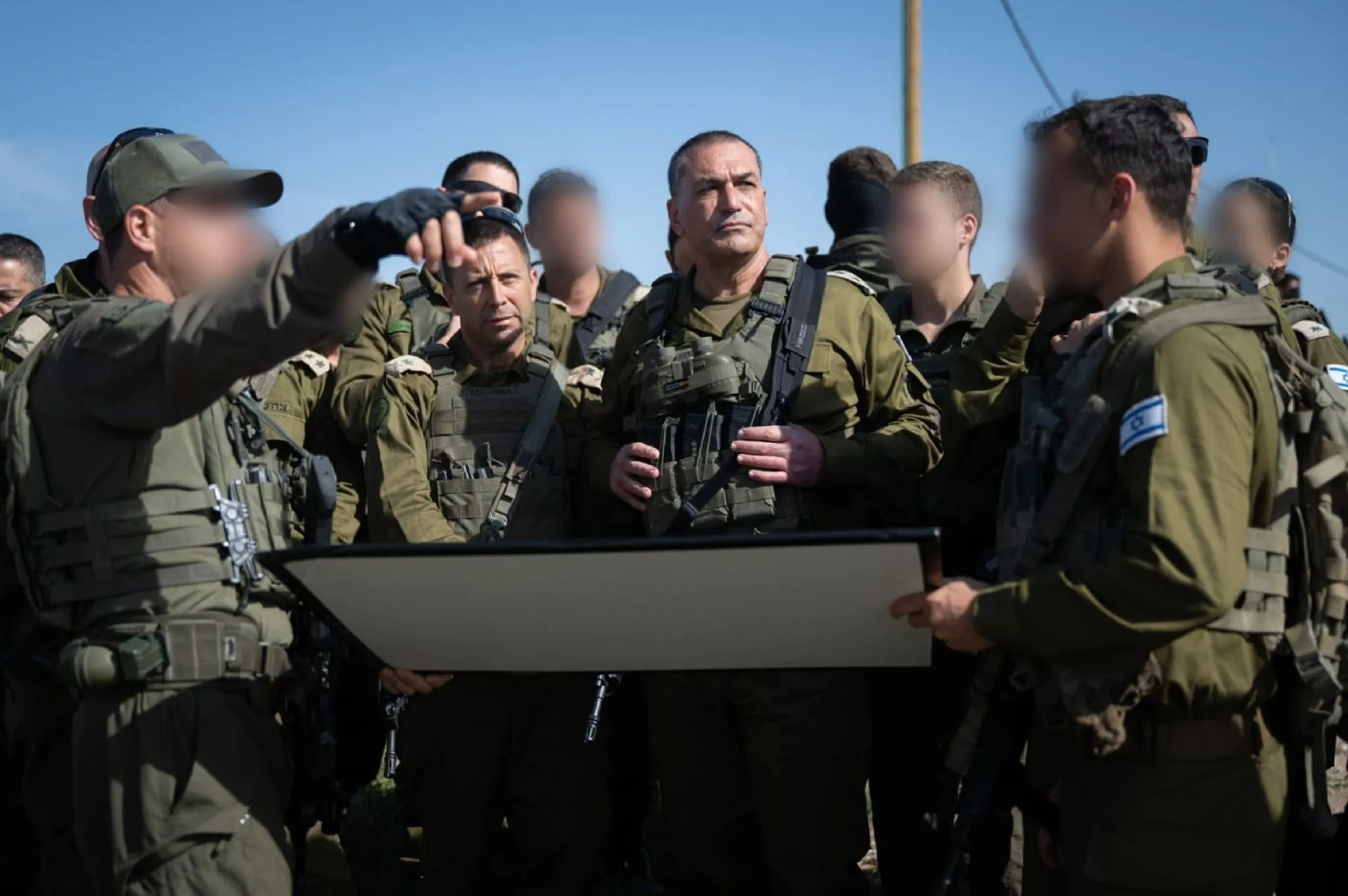 הרמטכ"ל בצפון השומרון: "ערוכים ללחימה מיו"ש ועד טהראן"