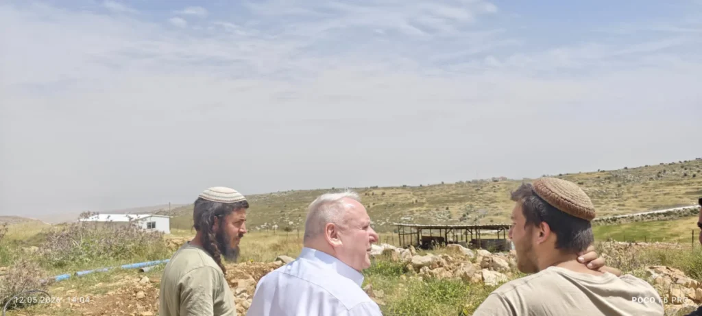 השר דודי אמסלם בסיור בגבעות: "נכס ביטחוני מהמעלה הראשונה"