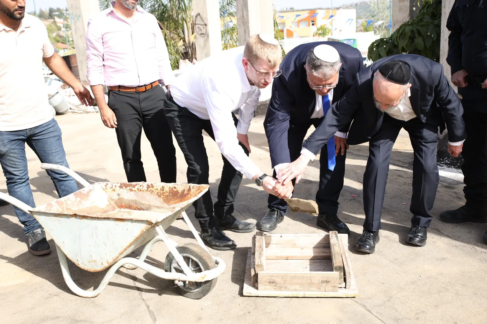 השר בן גביר בפתיחת תחנת המשטרה בקרני שומרון 